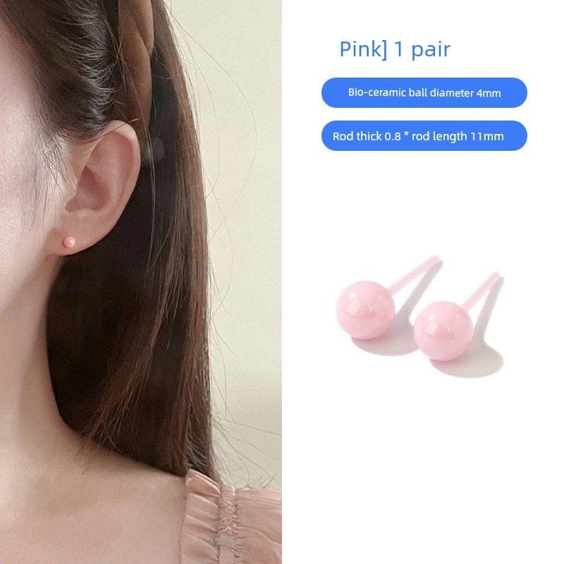 Серьги-пусеты для ухода за проколотыми ушами, женские, для сна, не нужно снимать, медицинские, противовоспалительные, гипоаллергенные, толщина иглы 0,8 мм (Pink) 0.8 thick rod length 11mm ball diameter 4mm
Серьги-пусеты для ухода за проколотыми ушами, женские, для сна, не нужно снимать, медицинские, противовоспалительные, гипоаллергенные, толщина иглы 0,8 мм (Pink) 0.8 thick rod length 11mm ball diameter 4mm
