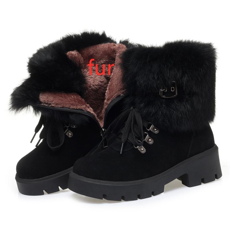 Fashion AIYUQI Women Snow Boots Platform New Rabbit Female Winter Boots Fashion Large Size Non-slip Genuine Leather Women Ankle Boots 255
Fashion AIYUQI Women Snow Boots Platform New Rabbit Female Winter Boots Fashion Large Size Non-slip Genuine Leather Women Ankle Boots 255