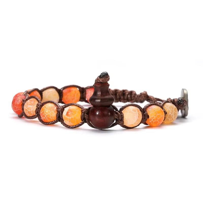 Colorful Tibetan Culture Gourd Woven Bracelet Adjustable New Chinese Style Zircon for Men and Women Travel Holiday Gift 17-21cm
Colorful Tibetan Culture Gourd Woven Bracelet Adjustable New Chinese Style Zircon for Men and Women Travel Holiday Gift 17-21cm