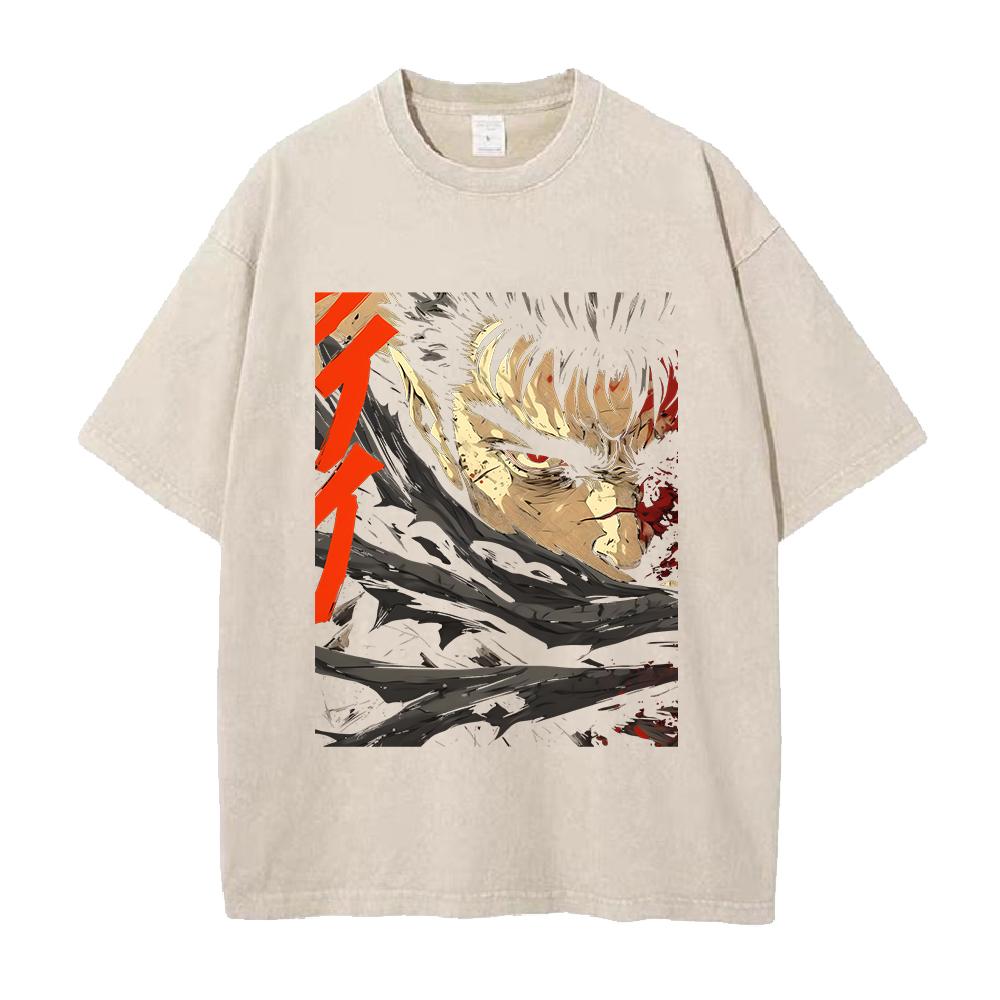 Anime Berserk Guts Graphic T Shirt Men Women Short Sleeve Clothing Casual Cotton Tshirt Vintage Washed Tshirt Harajuku Tops S
Anime Berserk Guts Graphic T Shirt Men Women Short Sleeve Clothing Casual Cotton Tshirt Vintage Washed Tshirt Harajuku Tops S