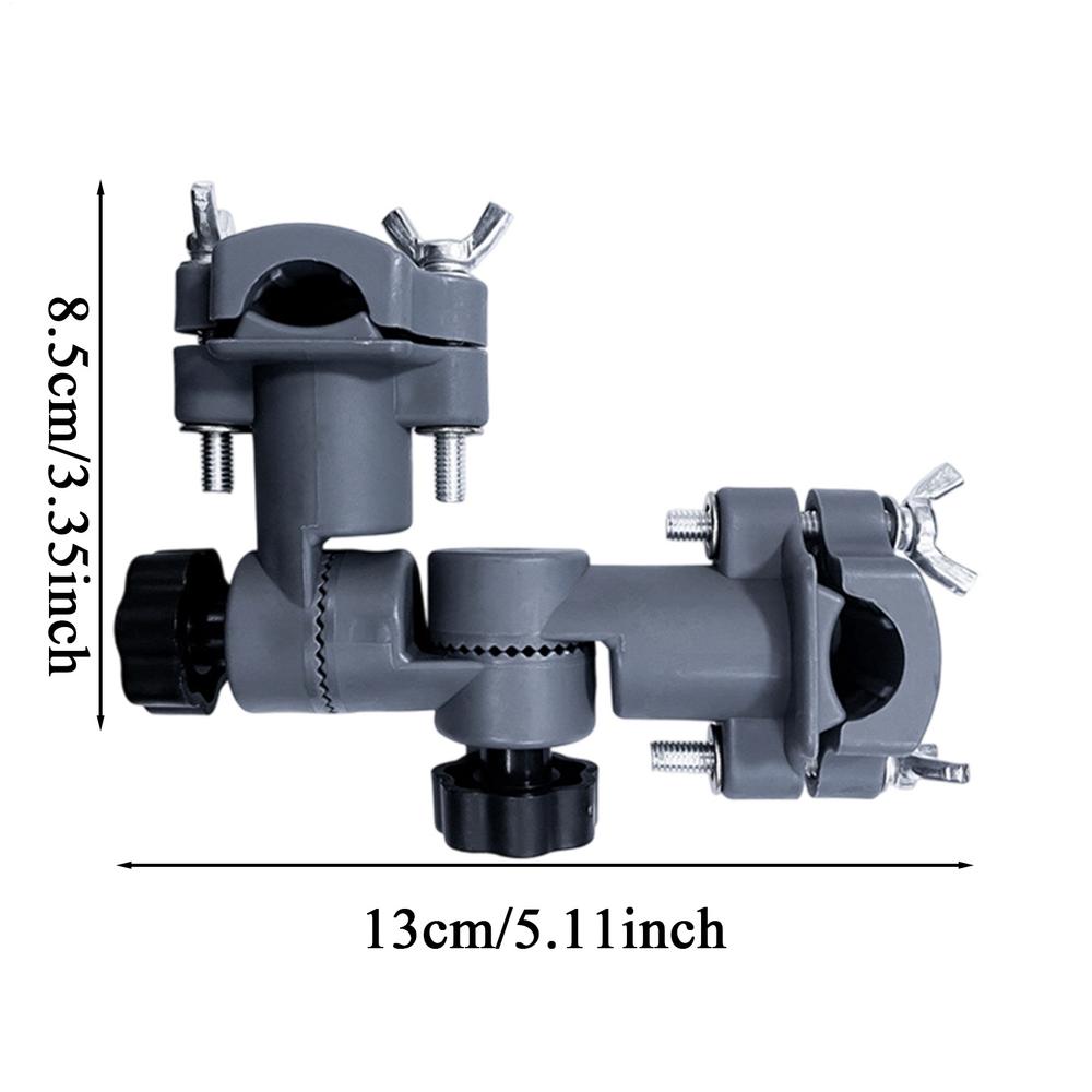 Multifunctional Universal double fold connector 360 degree rotation fine adjustment Fishing chairs and umbrella rack accessories
Multifunctional Universal double fold connector 360 degree rotation fine adjustment Fishing chairs and umbrella rack accessories