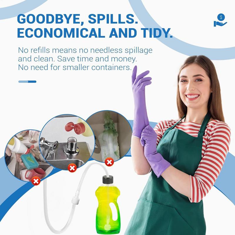 Sink Soap Dispenser Tube Kit Kitchen Hose Set For Faucet Refillable Soap Dispenser Tube Kit With 47 Inch Hose And Check Valve CHINA
Sink Soap Dispenser Tube Kit Kitchen Hose Set For Faucet Refillable Soap Dispenser Tube Kit With 47 Inch Hose And Check Valve CHINA
