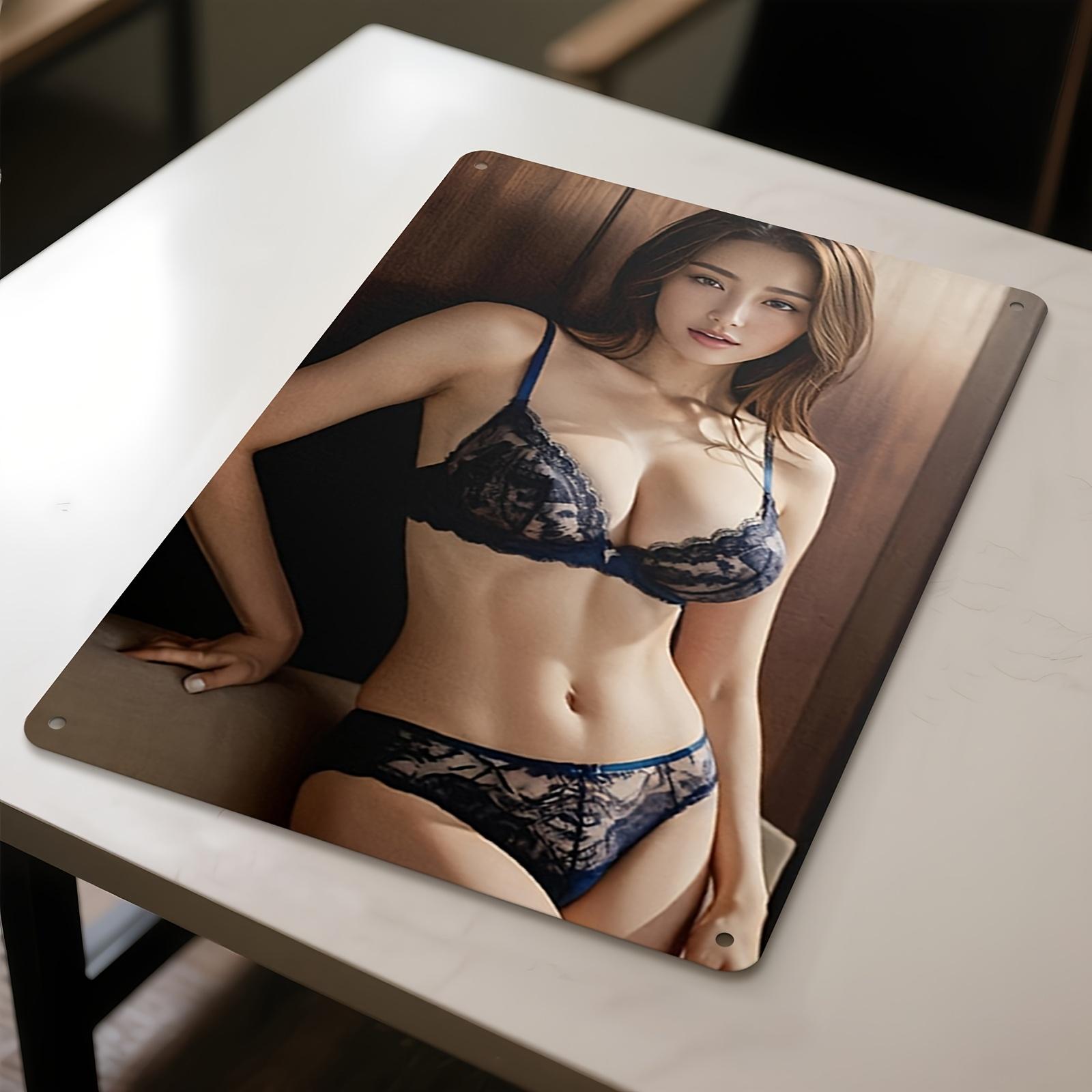 BN Brand Aluminum Decorative Sign - 2D Flat One-Piece Women s Fashion Underwear Wall Decor for Bedroom, Bathroom, Closet & Ha 20x30cm
BN Brand Aluminum Decorative Sign - 2D Flat One-Piece Women s Fashion Underwear Wall Decor for Bedroom, Bathroom, Closet & Ha 20x30cm