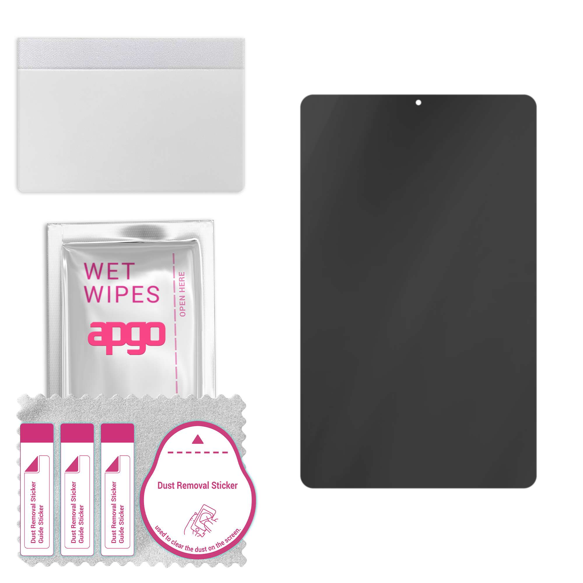 apgo Privacy Matte Hybrid protective glass compatible with Lenovo Tab M8 (HD), flexible nano glass, great replacement for tempered glass, scratch-resi
apgo Privacy Matte Hybrid protective glass compatible with Lenovo Tab M8 (HD), flexible nano glass, great replacement for tempered glass, scratch-resi