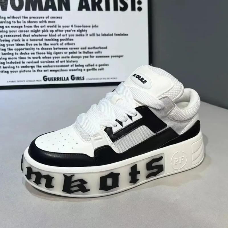 Trendy Youth Men s Skateboard Shoes Fashion Lace-up Vulcanized Shoes High Quality Street Hip Hop Casual Sneakers Tenis Masculino 46 чорний
Trendy Youth Men s Skateboard Shoes Fashion Lace-up Vulcanized Shoes High Quality Street Hip Hop Casual Sneakers Tenis Masculino 46 чорний
