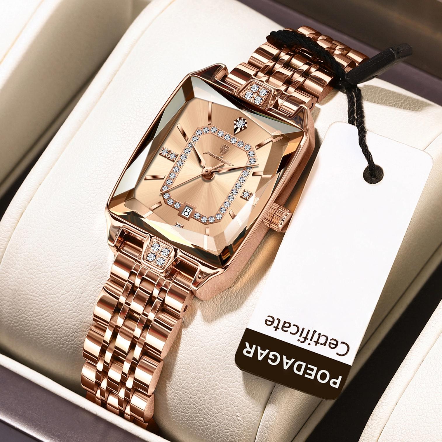 Роскошные женские часы Водонепроницаемые Календарь Высокое качество Женские часы Нержавеющая сталь Кварцевые Женские часы Элегантные
Роскошные женские часы Водонепроницаемые Календарь Высокое качество Женские часы Нержавеющая сталь Кварцевые Женские часы Элегантные