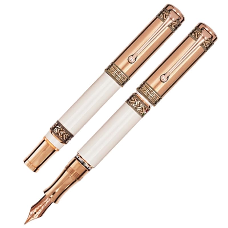 AURORA aurora fountain pen Limited to 1265 pieces dante paradiso DANTE PARADISO white PGT 18K Inhalation type Extra-fine EF 920-CPW-EF
AURORA aurora fountain pen Limited to 1265 pieces dante paradiso DANTE PARADISO white PGT 18K Inhalation type Extra-fine EF 920-CPW-EF
