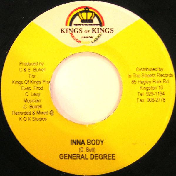 7inch Record GENERAL DEGREE / KIPRICH - Inna Body / Hard Fi Tame NONE Kings of Kings 2004 Jamaica Reggae, Ska & Dub Used
7inch Record GENERAL DEGREE / KIPRICH - Inna Body / Hard Fi Tame NONE Kings of Kings 2004 Jamaica Reggae, Ska & Dub Used