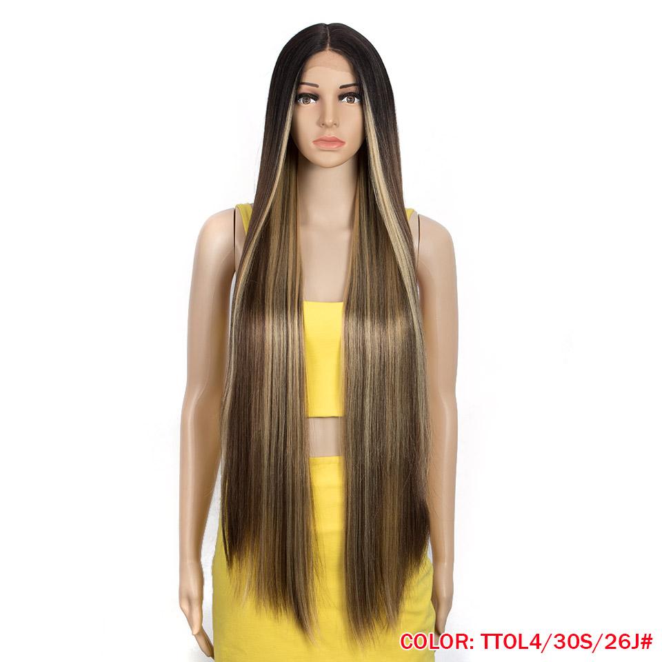 FASHION IDOL 38 inch Straight Lace Wigs Synthetic Long Straight Hair T Part Lace Wigs Ombre Blonde Brown Cospaly Wigs For Woman (as the picture,150%&38inches&Lace Front)
FASHION IDOL 38 inch Straight Lace Wigs Synthetic Long Straight Hair T Part Lace Wigs Ombre Blonde Brown Cospaly Wigs For Woman (as the picture,150%&38inches&Lace Front)