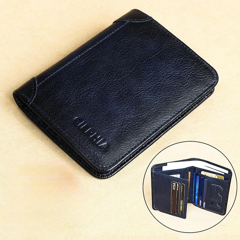 Чоловічі Rfid-гаманці з натуральної шкіри, вінтажні, тонкі, короткі, багатофункціональні, кредитна картка, сумка для грошей синій
Чоловічі Rfid-гаманці з натуральної шкіри, вінтажні, тонкі, короткі, багатофункціональні, кредитна картка, сумка для грошей синій