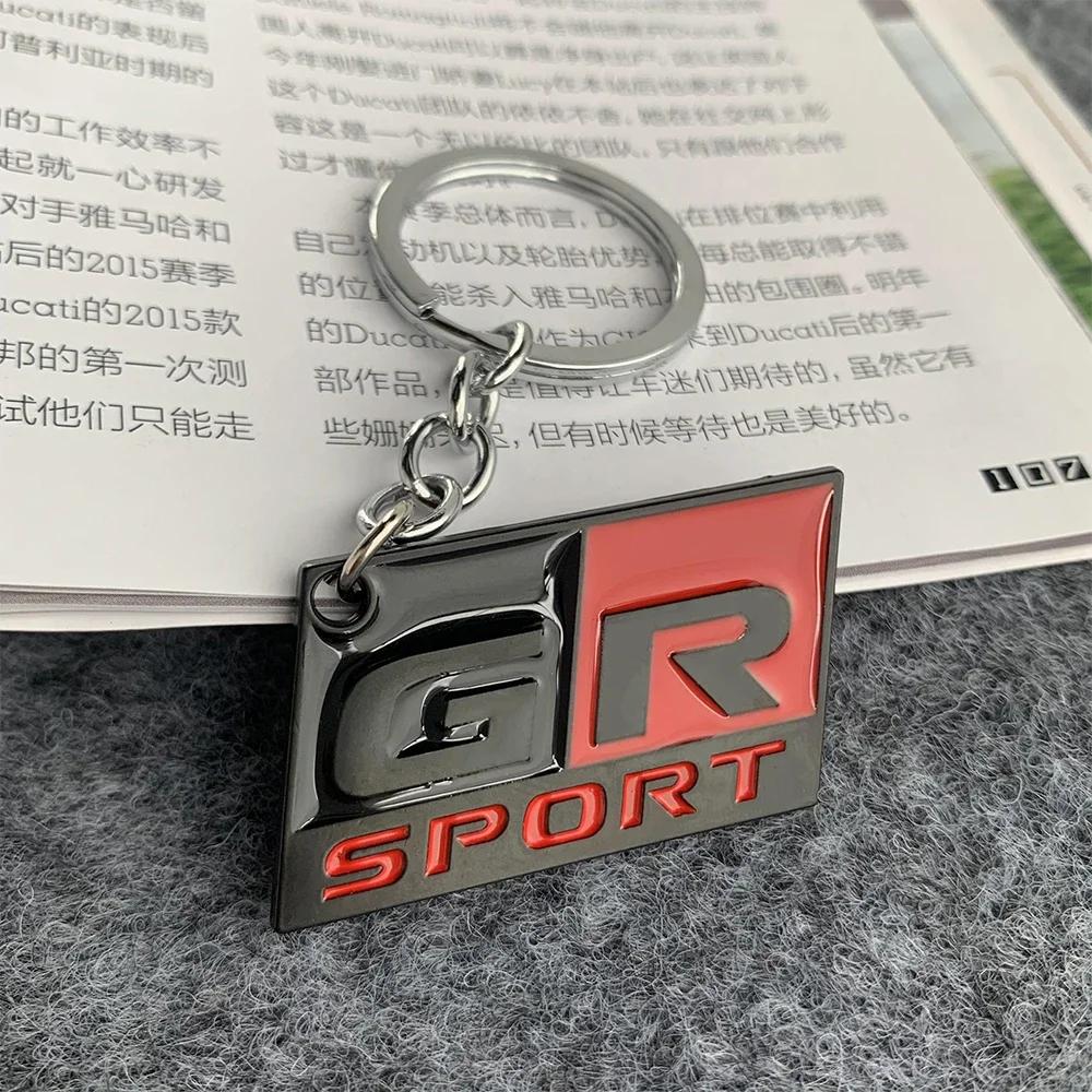 GR SPORT Logo Car Accessories Zinc Alloy Auto Keychain Key Ring For Toyota TOYOTA HV YARiS RZ RC RS Prius Lexus Supra GR86 VIOS
GR SPORT Logo Car Accessories Zinc Alloy Auto Keychain Key Ring For Toyota TOYOTA HV YARiS RZ RC RS Prius Lexus Supra GR86 VIOS
