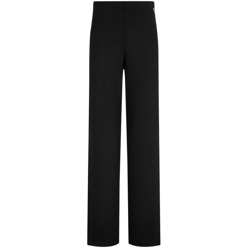 Calvin Klein Casual Wide-Leg Mid-Rise Pants With Minimalist Embroidery Women bottoms Space-Black ZW02512 S
Calvin Klein Casual Wide-Leg Mid-Rise Pants With Minimalist Embroidery Women bottoms Space-Black ZW02512 S