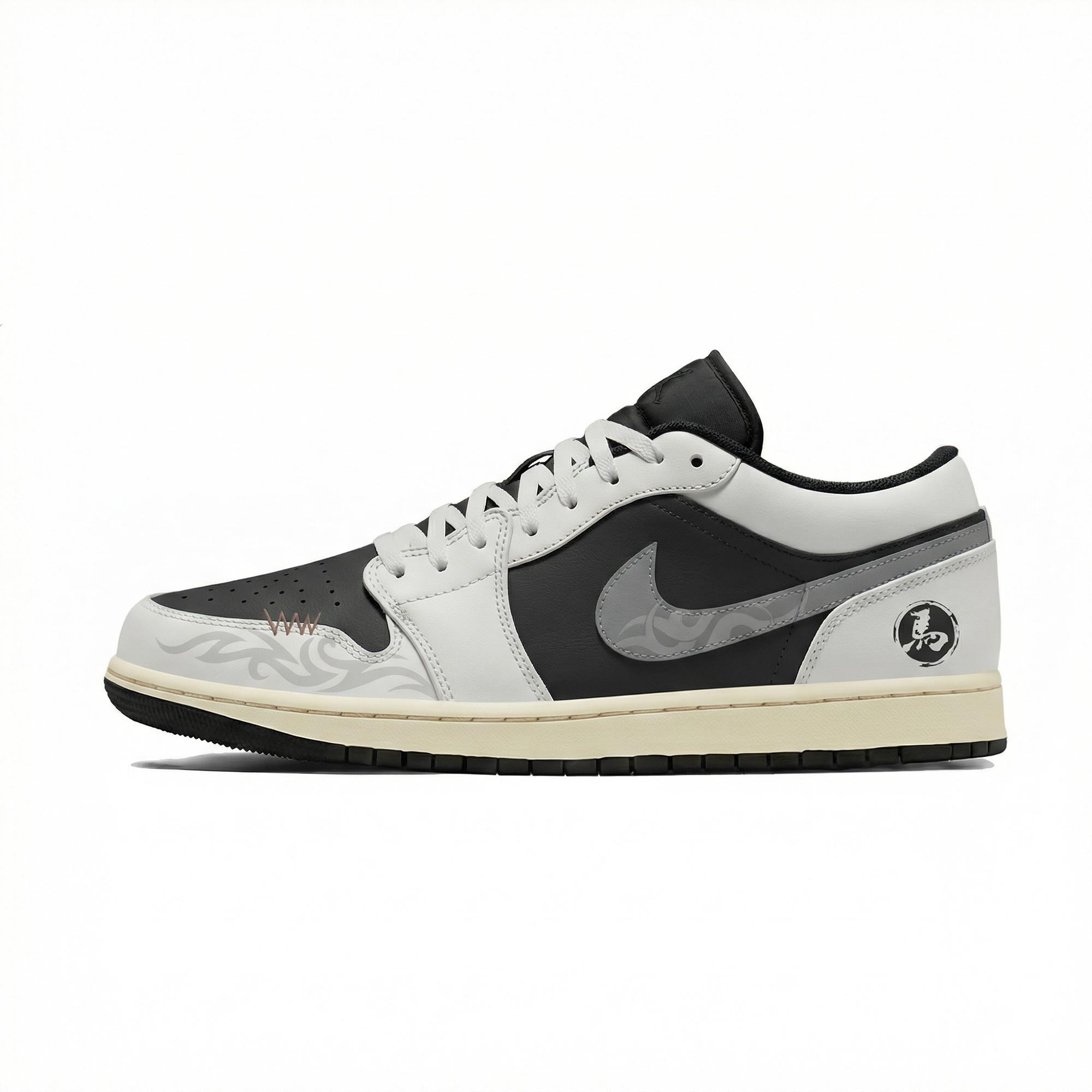 Jordan Air Jordan 1 Low top Vintage Basketball Shoes Unisex Black Gray 553558-040(Team399-) 45
Jordan Air Jordan 1 Low top Vintage Basketball Shoes Unisex Black Gray 553558-040(Team399-) 45