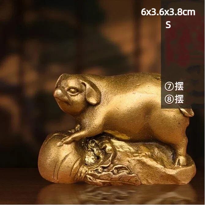 12 Фигурок Животных Китайского Зодиака из Латуни – Настольные Украшения для Дома или Офиса 12-S
12 Фигурок Животных Китайского Зодиака из Латуни – Настольные Украшения для Дома или Офиса 12-S