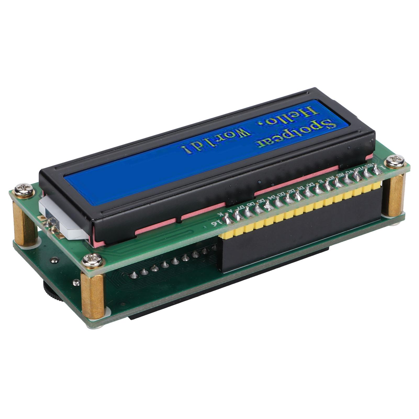 LCD Display Module 1602 Screen Expanding Board Accessories for Raspberry Pi Pico Type 1
LCD Display Module 1602 Screen Expanding Board Accessories for Raspberry Pi Pico Type 1