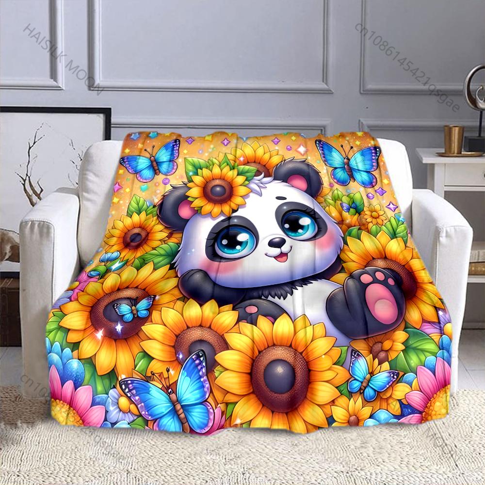 Panda Sunflower Cartoon Print Blanket Warm Soft for Sofa Bed Home Travel Camping Blanket All Seasons Luxury Gifts 75x90cm
Panda Sunflower Cartoon Print Blanket Warm Soft for Sofa Bed Home Travel Camping Blanket All Seasons Luxury Gifts 75x90cm
