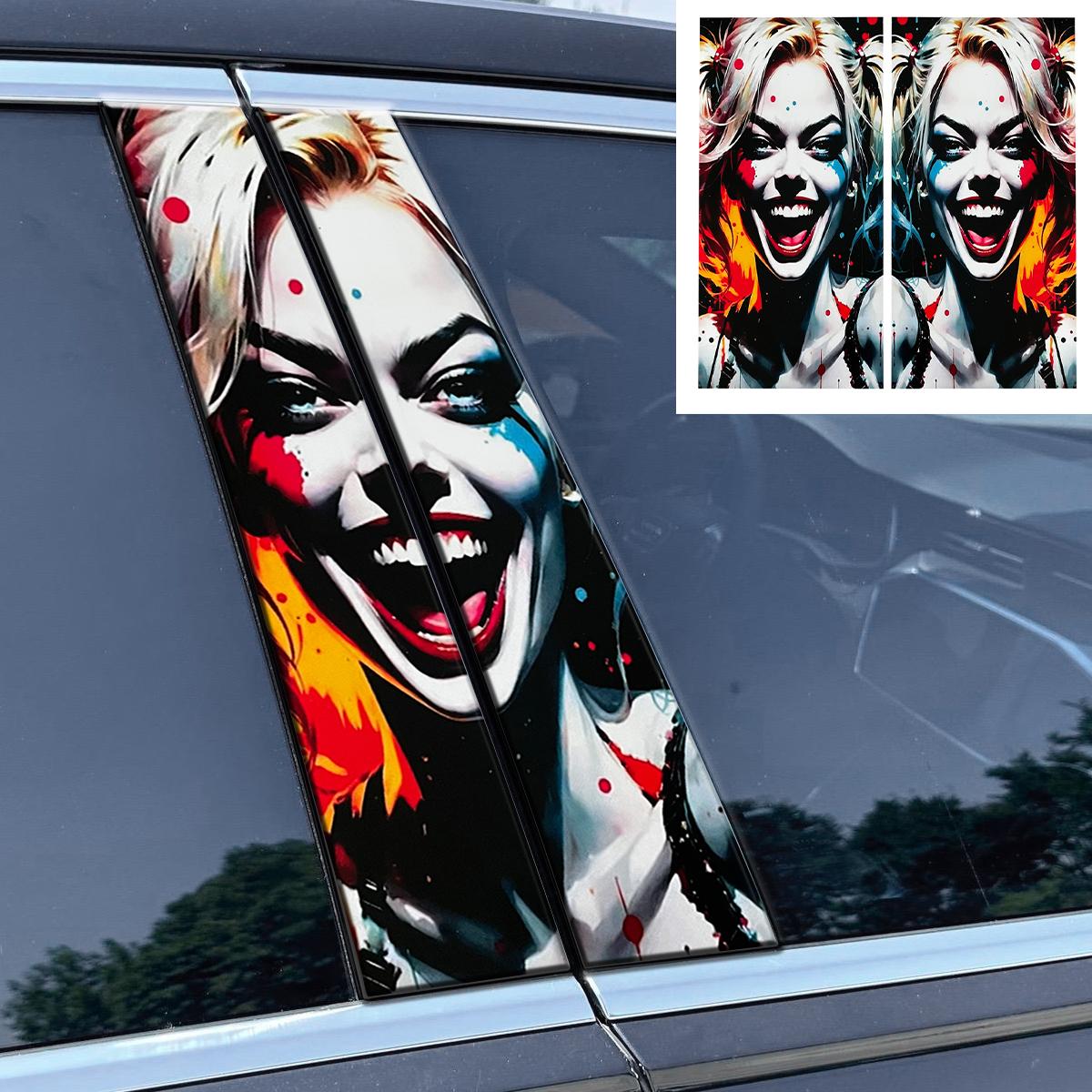 2pcs Set Joker Gothic Car Stickers B-pillar DIY Auto Center Column Cover Scratches Decoration Automoile Vinyl Accessories Decals 005 (2 PCS)
2pcs Set Joker Gothic Car Stickers B-pillar DIY Auto Center Column Cover Scratches Decoration Automoile Vinyl Accessories Decals 005 (2 PCS)