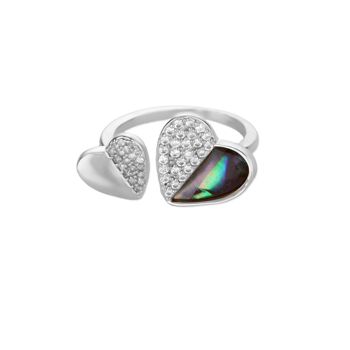 Zircon Heart Open Rings For Women 2025 Trend Gold Color Stainless Steel Ring Wedding Female Electroplated Jewelry Gifts resizable
Zircon Heart Open Rings For Women 2025 Trend Gold Color Stainless Steel Ring Wedding Female Electroplated Jewelry Gifts resizable