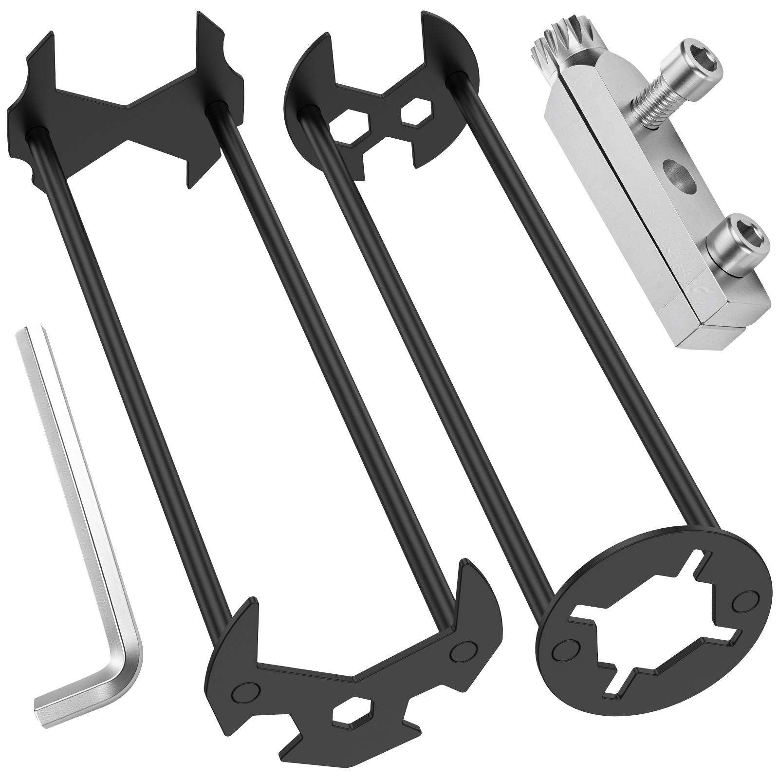 2/4Pcs Basin Sink Faucet Wrench Four Jaw Hex Spanner Multi-functional Steel Faucet Key Plumbing Pipe Wrench for Kitchen Bathroom
2/4Pcs Basin Sink Faucet Wrench Four Jaw Hex Spanner Multi-functional Steel Faucet Key Plumbing Pipe Wrench for Kitchen Bathroom