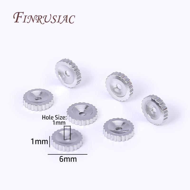 6X1.3mm 18K Gold Plated Round Gear shape Spacer Beads, Brass Metal Concave Separator Beads DIY Beading Jewelry Making Supplies 20 pcs
6X1.3mm 18K Gold Plated Round Gear shape Spacer Beads, Brass Metal Concave Separator Beads DIY Beading Jewelry Making Supplies 20 pcs