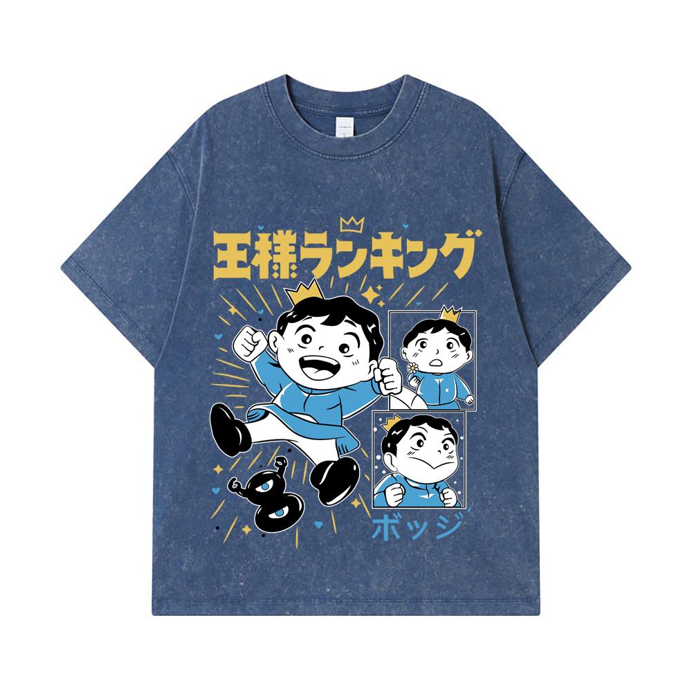 275 GSM Washed T-shirts 100% Cotton Ousama Ranking V2 Print Unisex Heavy Cotton T Shirt 2XL королівський синій колір
275 GSM Washed T-shirts 100% Cotton Ousama Ranking V2 Print Unisex Heavy Cotton T Shirt 2XL королівський синій колір