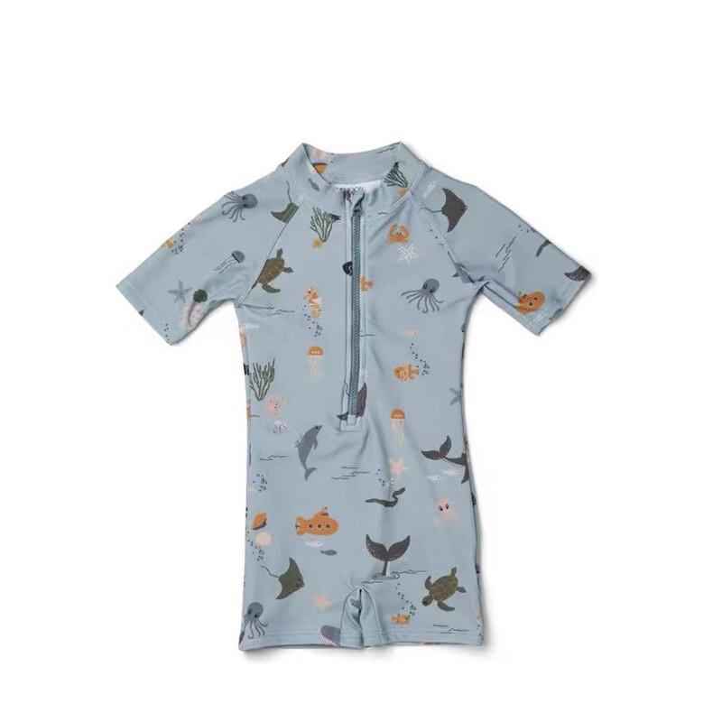 Boys Short-Sleeve Swimsuit with Shorts
Boys Short-Sleeve Swimsuit with Shorts