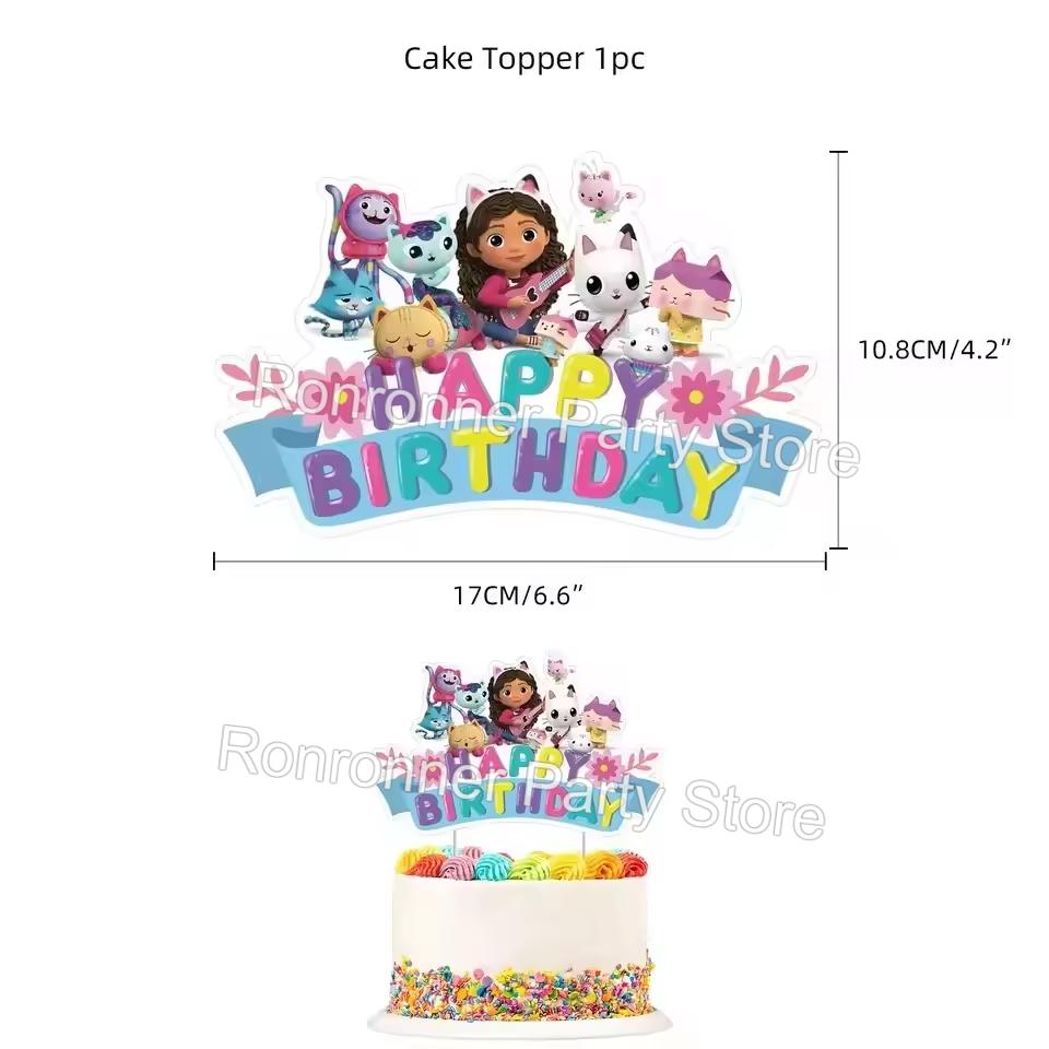 Gabby Dollhouse Cats Cake Socket Gabby Theme Cake Topper Birthday Party Decoration for Girls Baby Shower Celebration Party Gift
Gabby Dollhouse Cats Cake Socket Gabby Theme Cake Topper Birthday Party Decoration for Girls Baby Shower Celebration Party Gift