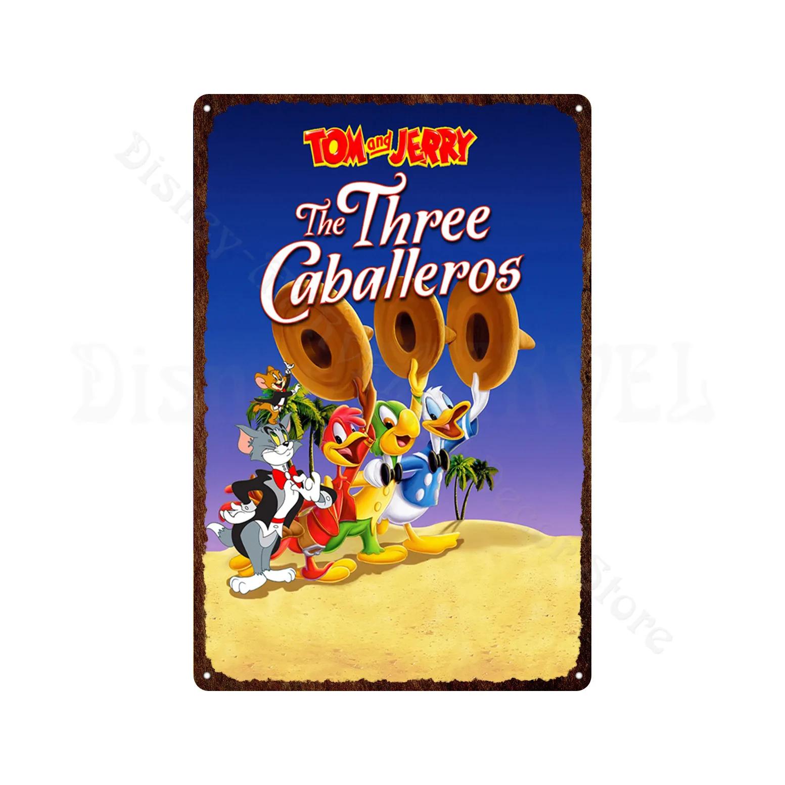 The Three Caballeros Metal Signs Cartoon Movie Funny Ducks Metal Poster Tin Sign Tin Paintings Wall Stickers Retro Decor 20x30cm(7.8x11.8inch)
The Three Caballeros Metal Signs Cartoon Movie Funny Ducks Metal Poster Tin Sign Tin Paintings Wall Stickers Retro Decor 20x30cm(7.8x11.8inch)