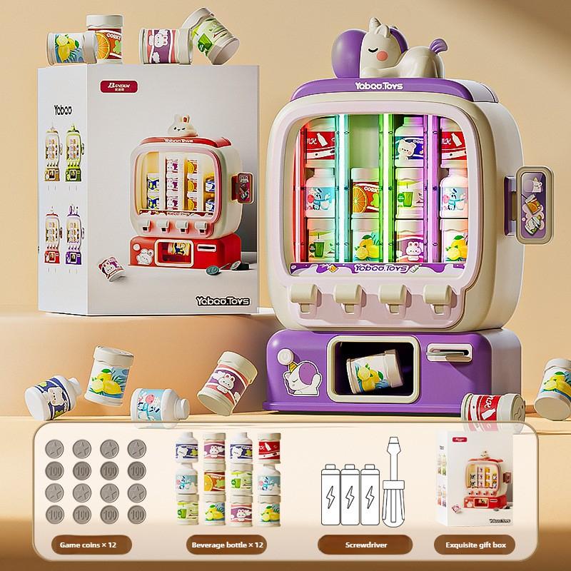 Auto Drinks Vending Machine Toys Kids Coin Operated Game Simulation Small Beverage Machine Kids Pretend Play Christmas Gifts
Auto Drinks Vending Machine Toys Kids Coin Operated Game Simulation Small Beverage Machine Kids Pretend Play Christmas Gifts