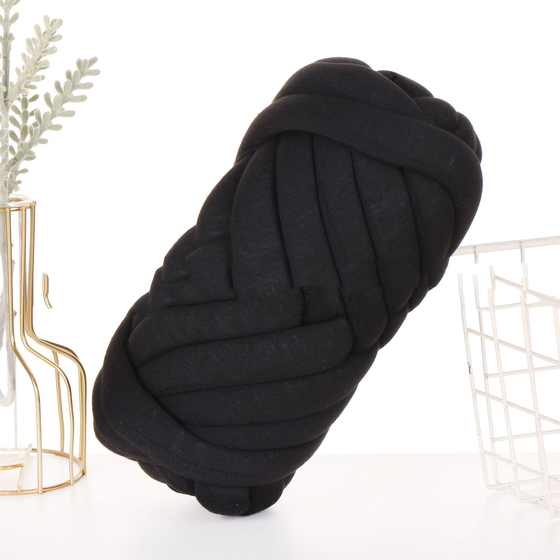 Рукоделие Вязание крючком Пряжа Толстая ручная вязка Одеяло своими руками Гнездо для собак и кошек Обернутая кровать Очень толстые полоски ткани Dunking Heart Шерстяная пряжа Клубок 1000g