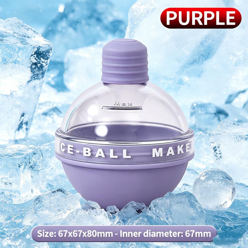 Reusable Silicone Sphere Ice Mold, Leak-Proof Ice Ball Tray for Cocktails & Drinks
Reusable Silicone Sphere Ice Mold, Leak-Proof Ice Ball Tray for Cocktails & Drinks