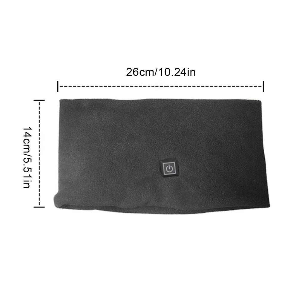 Winter Neck Warmer 3-Level Temperature USB Heated Warm Neck Gaiter Electric Heating Scarf Soft Fleece Washable Neck Heating Pad сірий колір
Winter Neck Warmer 3-Level Temperature USB Heated Warm Neck Gaiter Electric Heating Scarf Soft Fleece Washable Neck Heating Pad сірий колір