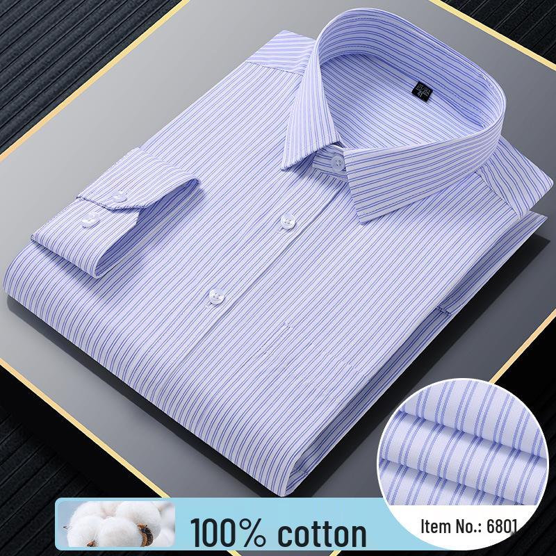 Men s Blue Striped Non-Iron Cotton Shirt - Premium Quality Business Casual, Large Size 41
Men s Blue Striped Non-Iron Cotton Shirt - Premium Quality Business Casual, Large Size 41