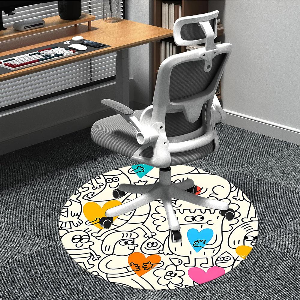 1pc Heart Characters Office Round Area Rug, Indoor Mat Suitable ForOffice, Under Office Chairs Bedroom Living Room Home Decor, Room Decot228 80cm by 80cm
1pc Heart Characters Office Round Area Rug, Indoor Mat Suitable ForOffice, Under Office Chairs Bedroom Living Room Home Decor, Room Decot228 80cm by 80cm