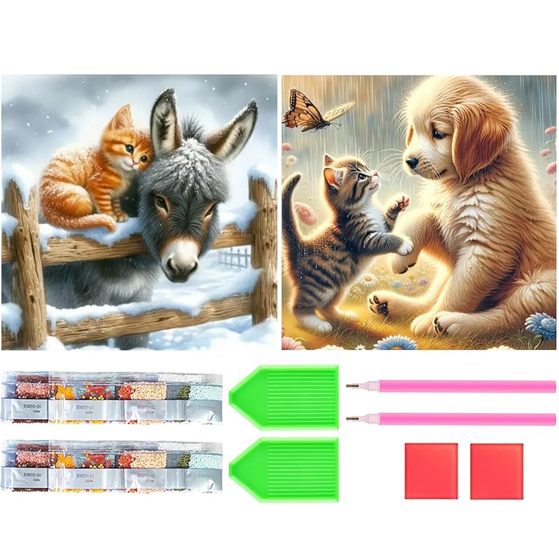 Amyaker diamond art kit square beads Full surface set of 2 Japanese canvas diamond bead painting kit DIY handmade paintings mosaic art 5D diamond
Amyaker diamond art kit square beads Full surface set of 2 Japanese canvas diamond bead painting kit DIY handmade paintings mosaic art 5D diamond