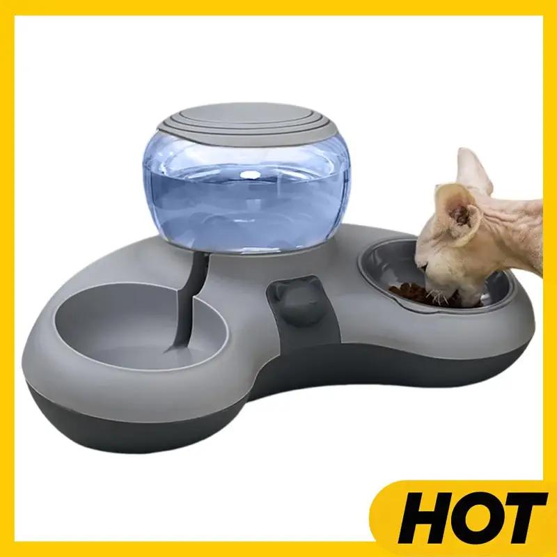 2-in-1 Automatic Cat Water Dispenser 1.4L Large Capacity Pet Feeder Bowl Siphon Principle Drinking Fountain білий
2-in-1 Automatic Cat Water Dispenser 1.4L Large Capacity Pet Feeder Bowl Siphon Principle Drinking Fountain білий