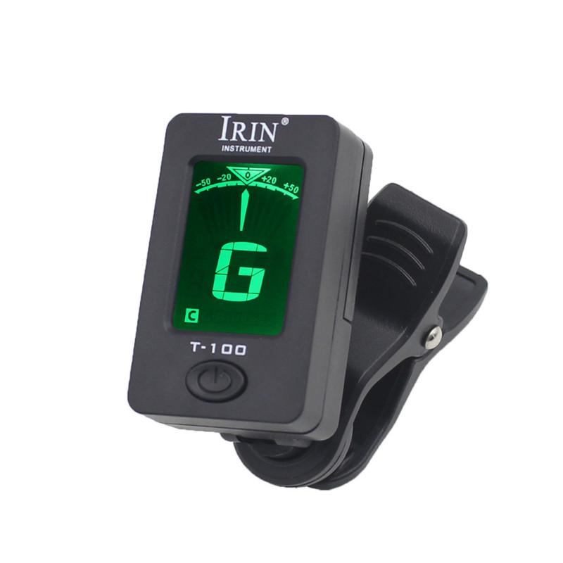 IRIN T-100 Universal Tuner LCD Display for Chromatic Acoustic Guitar Bass Ukulele Guitar чорний
IRIN T-100 Universal Tuner LCD Display for Chromatic Acoustic Guitar Bass Ukulele Guitar чорний