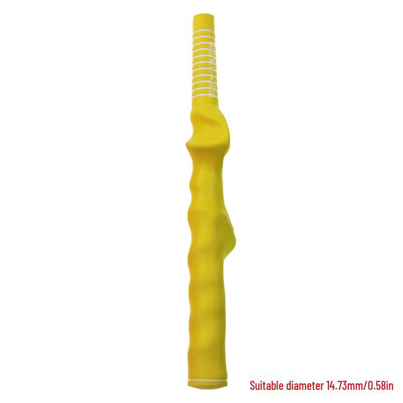 Right-Hand Golf Grip Trainer: Corrective Rubber Handle for Swing Practice (3 Sizes)
Right-Hand Golf Grip Trainer: Corrective Rubber Handle for Swing Practice (3 Sizes)