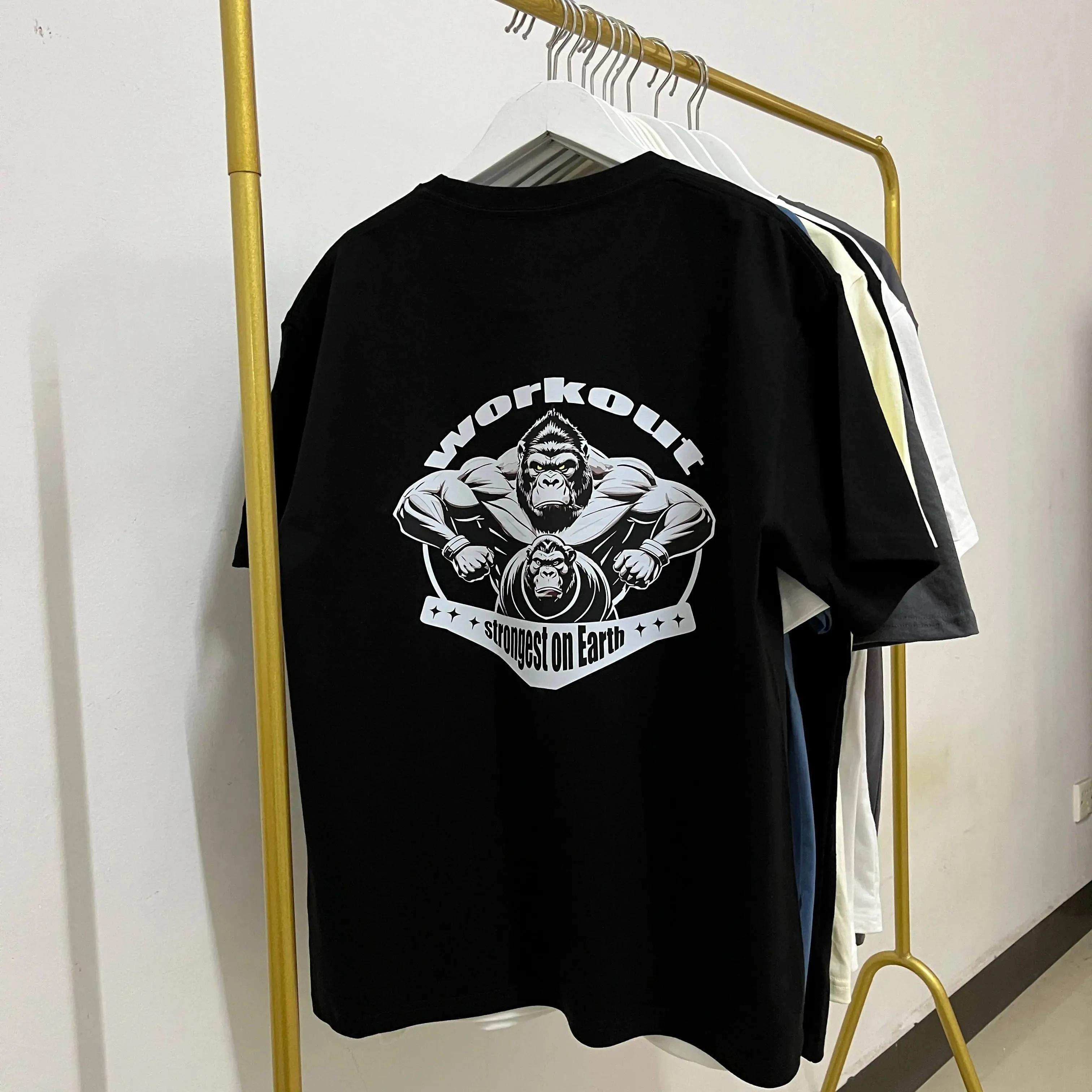 Gym Sport T Shirt Men Cotton Short Sleeve Top Man Workout Bodybuilding Tee Fashion streetwear casual loose men s clothing XXXXXL небо синє кольору
Gym Sport T Shirt Men Cotton Short Sleeve Top Man Workout Bodybuilding Tee Fashion streetwear casual loose men s clothing XXXXXL небо синє кольору