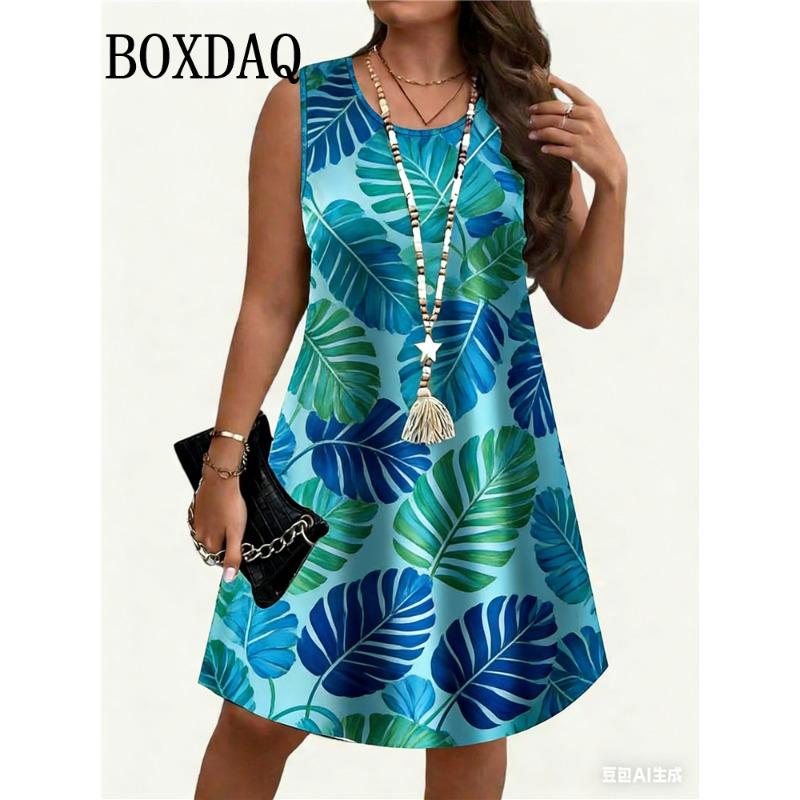 Summer Women s Beach Dress Bohemian Style Sleeveless Fresh Floral Print Vest Dress Elegant Casual Sundress Loose Short Dress S
Summer Women s Beach Dress Bohemian Style Sleeveless Fresh Floral Print Vest Dress Elegant Casual Sundress Loose Short Dress S