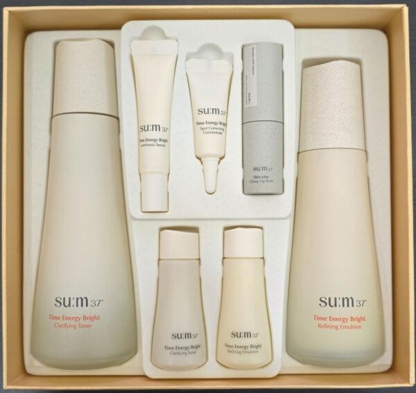 Su:m37 Sum37 Time Energy Bright Special Set 7 Items / Anti-Aging, Nourishing, Moisturizing, Korean Cosmetics, Kbeauty
Su:m37 Sum37 Time Energy Bright Special Set 7 Items / Anti-Aging, Nourishing, Moisturizing, Korean Cosmetics, Kbeauty