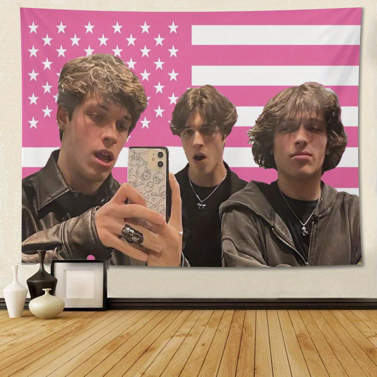 American Flag Design Tapestry Wall Hanging Interesting Themes for Music And HipHop Singers Polyester Peach Skin Velvet 74x94cm(29x37in)
American Flag Design Tapestry Wall Hanging Interesting Themes for Music And HipHop Singers Polyester Peach Skin Velvet 74x94cm(29x37in)