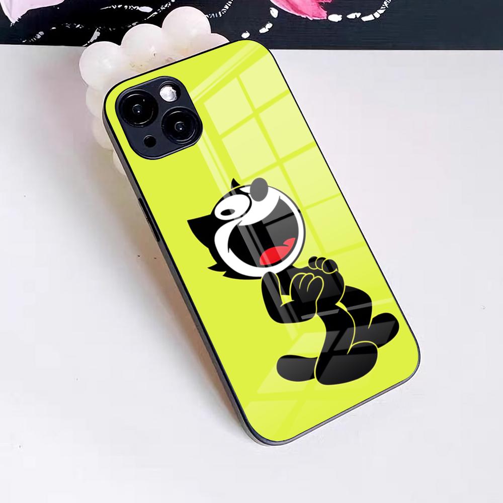 Felix The Cat Phone Case For IPhone 17 Pro Max 16 15 14 Pro Max 13 11 X Xs Xr 8 7Plus Glass Cover iPhone17 Air
Felix The Cat Phone Case For IPhone 17 Pro Max 16 15 14 Pro Max 13 11 X Xs Xr 8 7Plus Glass Cover iPhone17 Air
