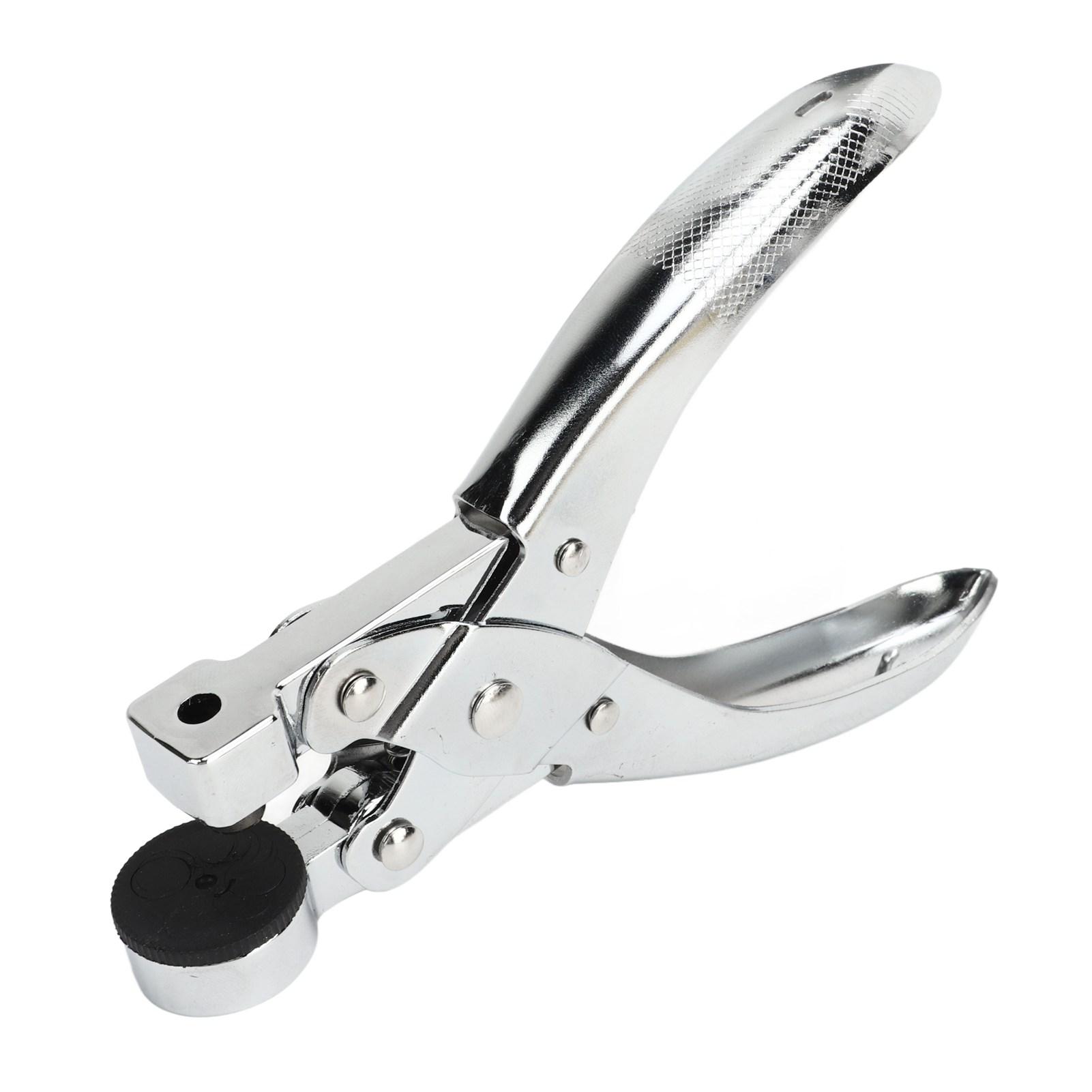 Hole Punch Plier Zinc Alloy Sliver Handheld Paper Puncher Tool for Home Office Punch Diameter 8mm
Hole Punch Plier Zinc Alloy Sliver Handheld Paper Puncher Tool for Home Office Punch Diameter 8mm