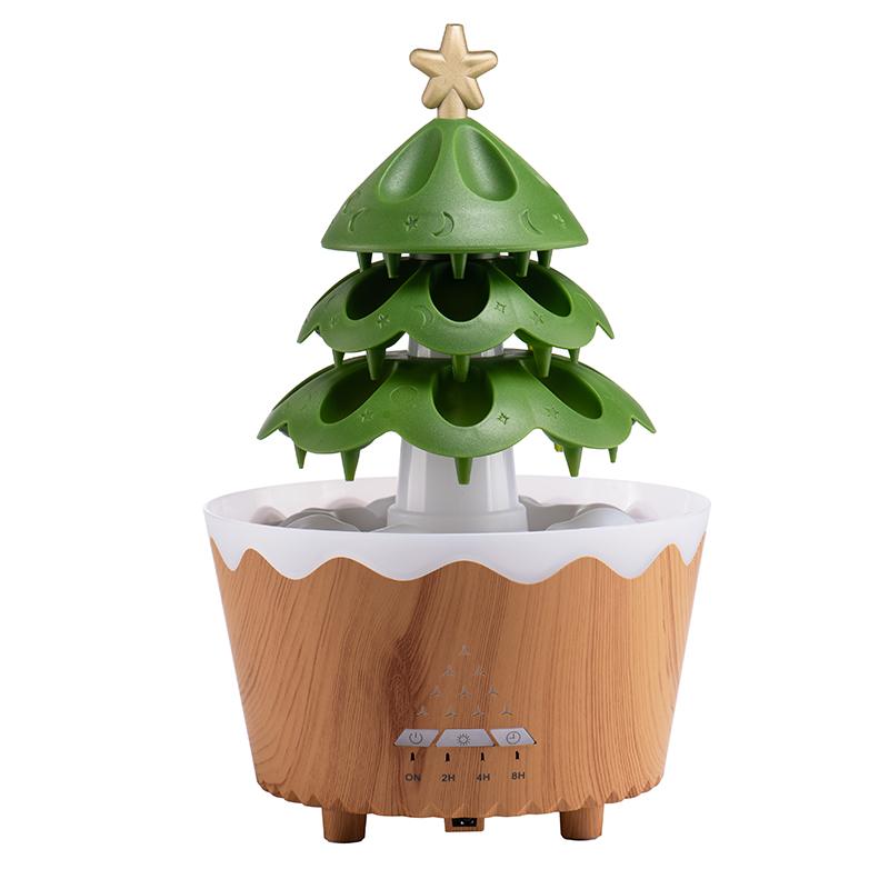 New Design Christmas Tree Aromatherapy Essential Oil Diffuser 360ML, Air Diffuser/Raindrop Humidifier, Suitable for Home US
New Design Christmas Tree Aromatherapy Essential Oil Diffuser 360ML, Air Diffuser/Raindrop Humidifier, Suitable for Home US