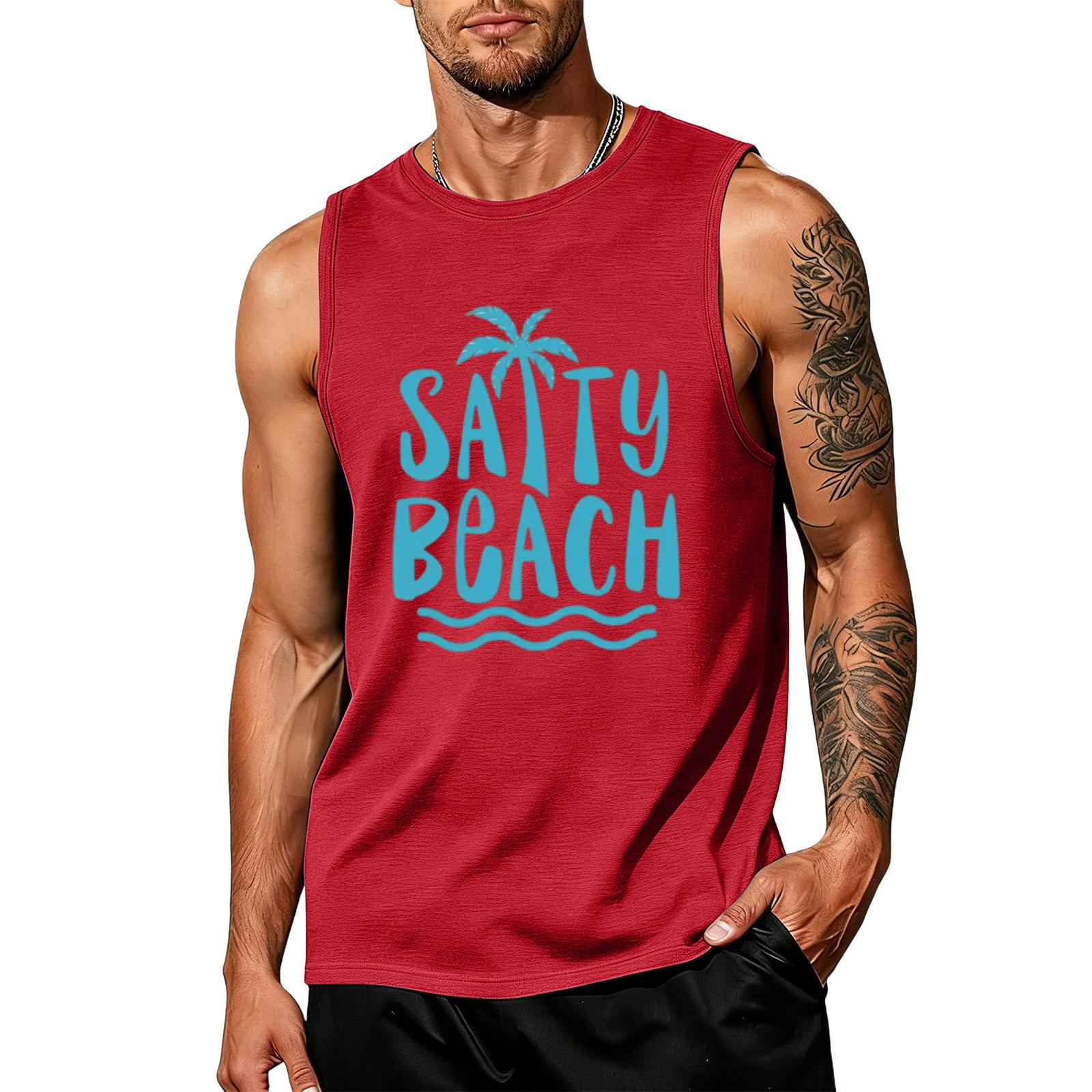 Mens Sleeveless Tank Top Crew Neck Muscle Tee Loose Fit Casual Shirt Tree Letter Print Soft Fabric Lightweight Summer Vest L червоний
Mens Sleeveless Tank Top Crew Neck Muscle Tee Loose Fit Casual Shirt Tree Letter Print Soft Fabric Lightweight Summer Vest L червоний