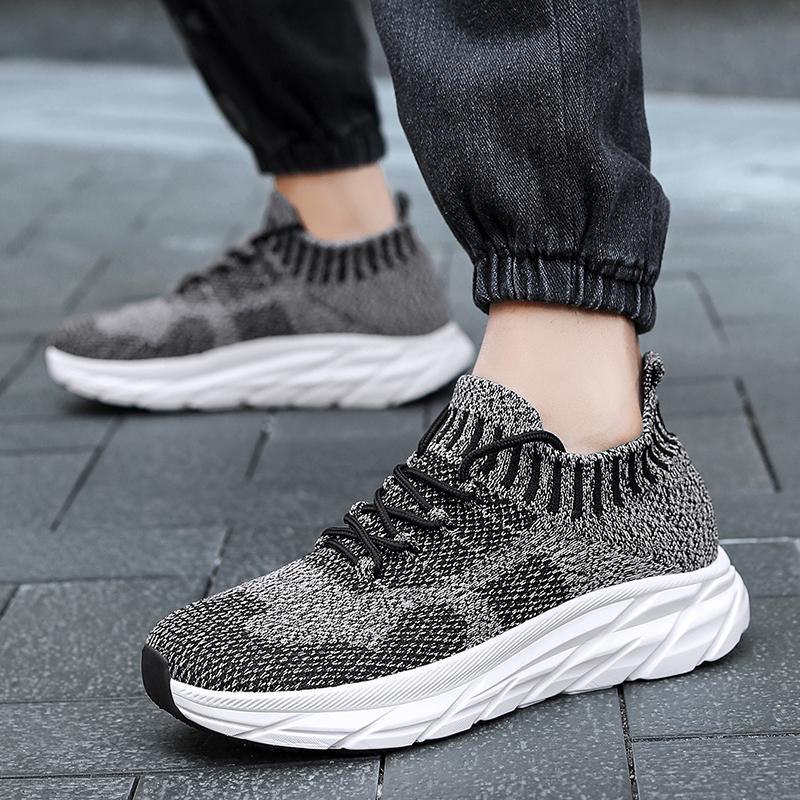 Fashion Women Sneakers New Elastic Fabric Sports Thick Sole Lace Up Jogging Plus Men s Sports Outdoor Non Slip Platform Walking Shoes 36 серый
Fashion Women Sneakers New Elastic Fabric Sports Thick Sole Lace Up Jogging Plus Men s Sports Outdoor Non Slip Platform Walking Shoes 36 серый