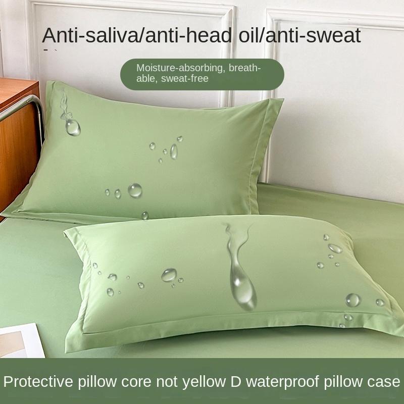 2 Pieces TPU Waterproof Pillowcase Solid Color Machine Washable Pillowcase Without Pillow 48x74cm 48x74cm 2pcs
2 Pieces TPU Waterproof Pillowcase Solid Color Machine Washable Pillowcase Without Pillow 48x74cm 48x74cm 2pcs