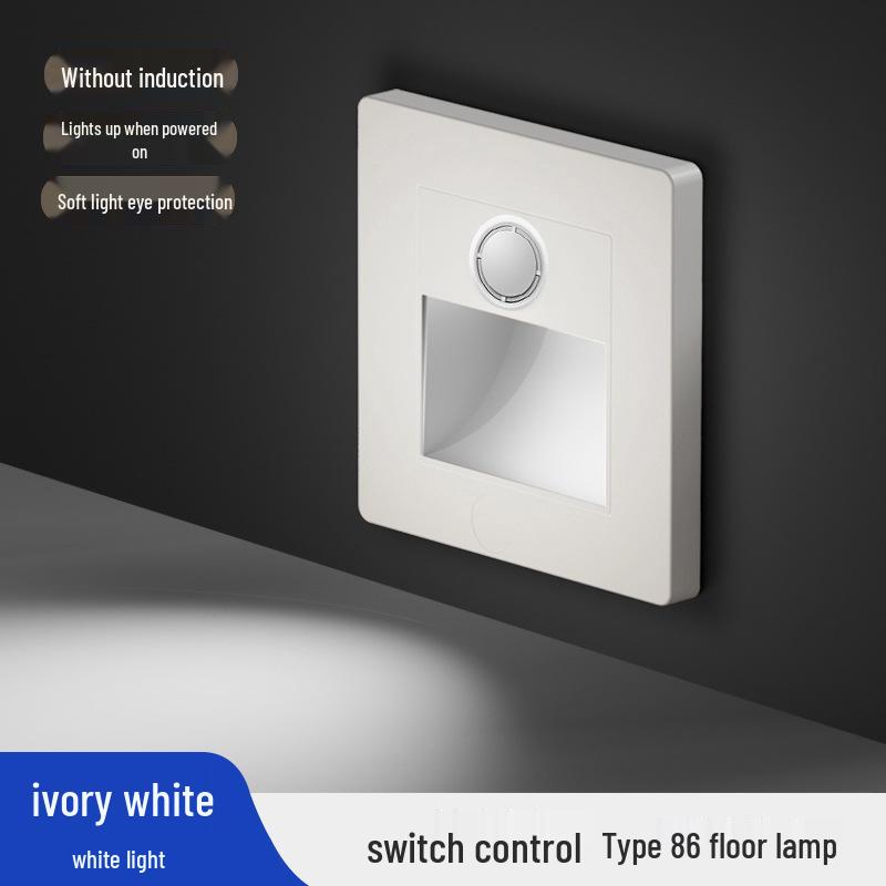 Smart Motion Sensor Recessed Floor Lamp: Illuminates Stairs Upon Approach Default
Smart Motion Sensor Recessed Floor Lamp: Illuminates Stairs Upon Approach Default