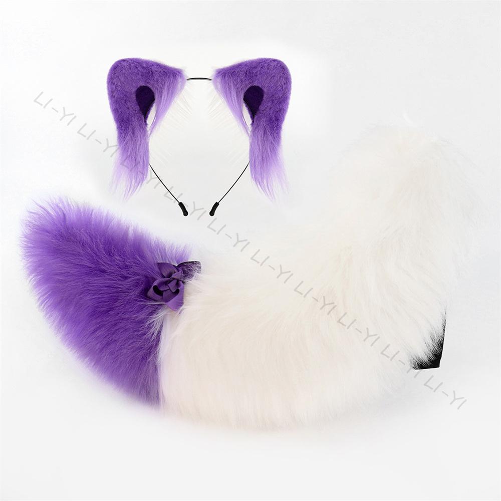 Plush Animal Ear Headband & Tail Set With Bow, Fluffy Handcrafted Ears For Kawaii Lolita Cosplay Costume, Cute Furry Accessories ear and tail
Plush Animal Ear Headband & Tail Set With Bow, Fluffy Handcrafted Ears For Kawaii Lolita Cosplay Costume, Cute Furry Accessories ear and tail